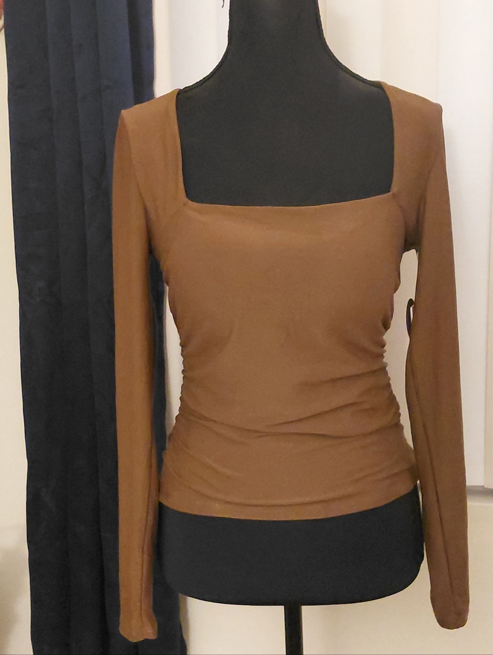 Derek Heart Brown Top - M
